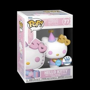 SANRIO POP! HELLO KITTY WITH PRESENT 50TH ANNIVERSARY GLITTER ! BRAND NEW READY
